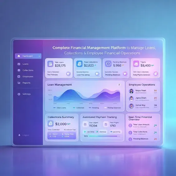 Financial Management Platform product showcase image