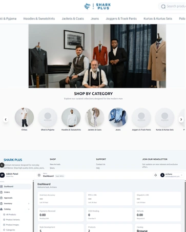 SHARK PLUS recent project preview